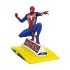 Spider-Man-on-Taxi-Statue