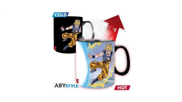 Goku-VS-Buu-Heat-Change-Mug