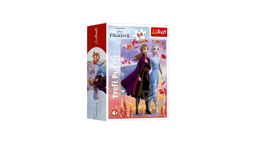 Frozen 2 In the world of Anna and Elsa (54 pieces mini puzzle) - planet ...